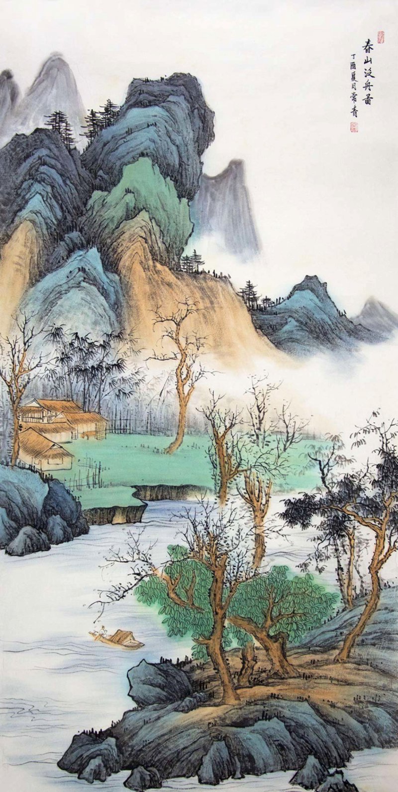 探索山水画作品的维护之道